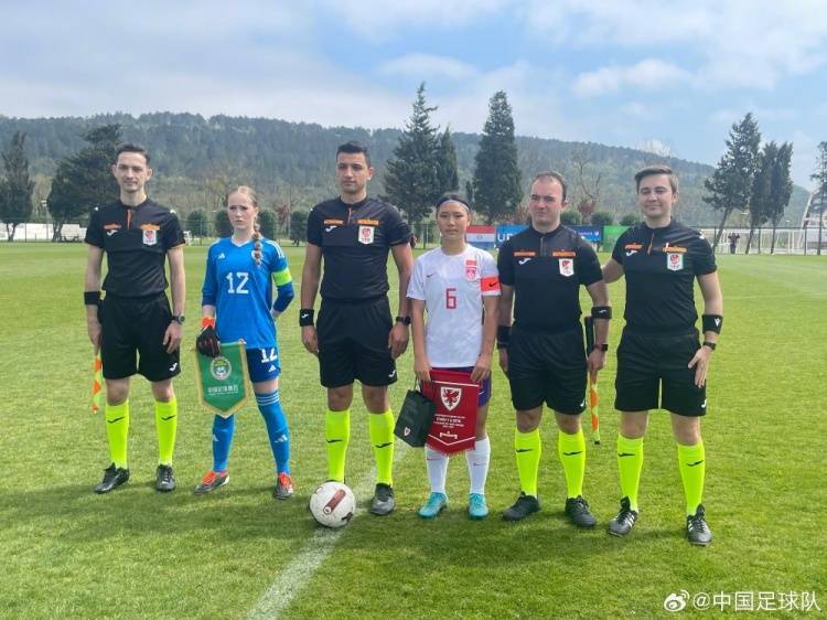 歐足聯U16女足國際邀請賽首戰：中國U15女足選拔隊4-1威爾士隊 
